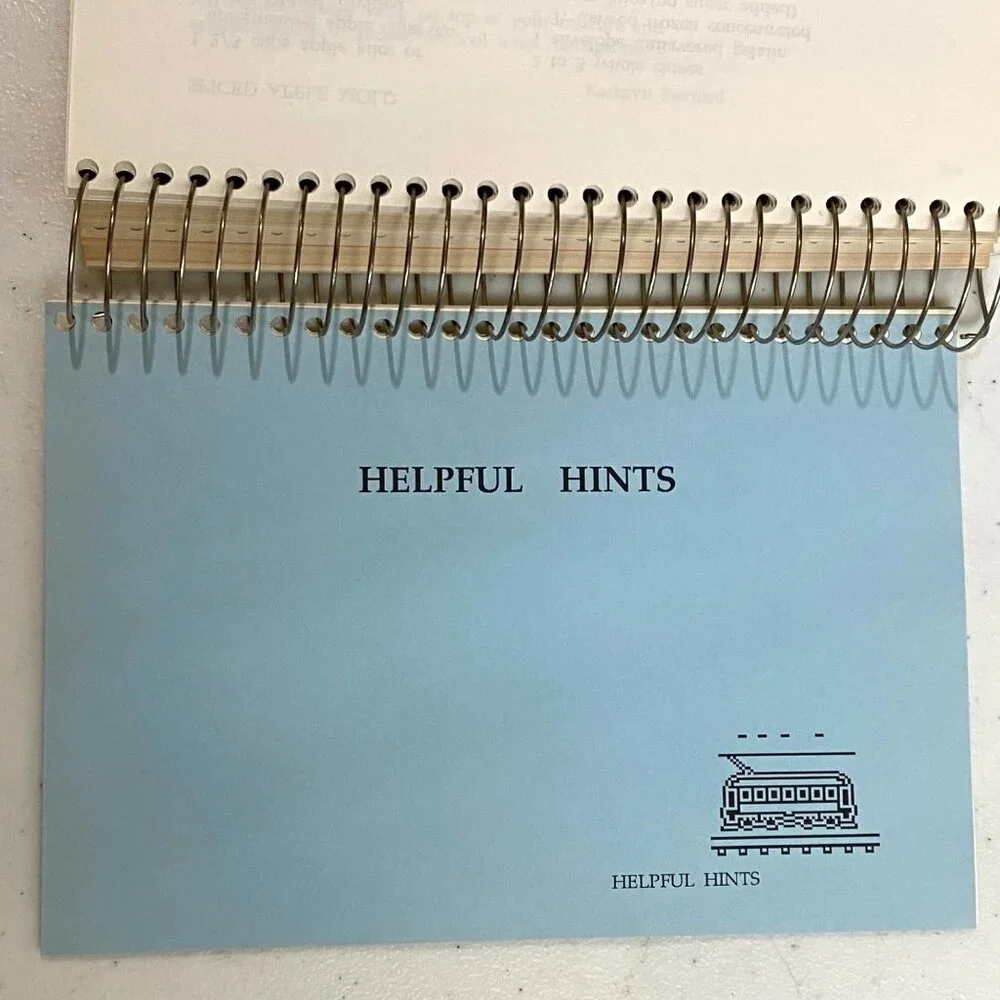 Hot to Trolley MATAs Recipe‎ Collection Memphis Tennessee Southern Vintage 90s